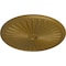Ekena Millwork Leandros Ceiling Medallion (Fits Canopies up to 5"), 33 1/8"OD x 3 1/2"ID x 1 3/8"P, Gold CM33LEGLS - alternate 2